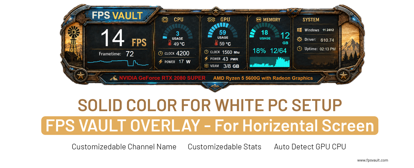FarCry 5 FPS Vault Overlay