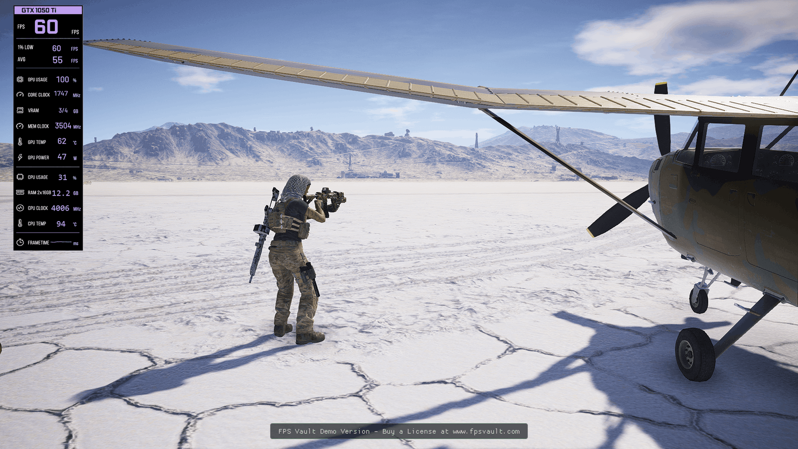 Black Clean V2 - FPS Vault Overlay preview image 2