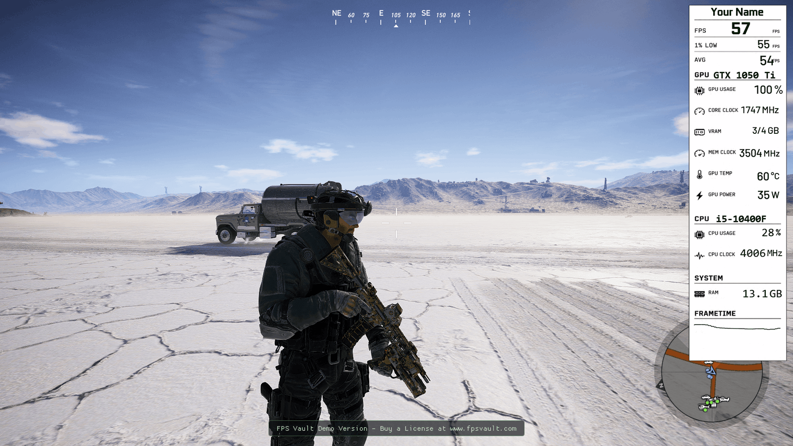 White & Black V2 - FPS Vault Overlay preview image 3