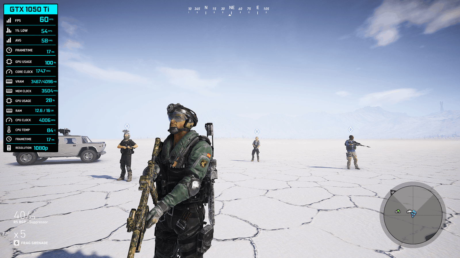 Aqua Header - FPS Vault Overlay