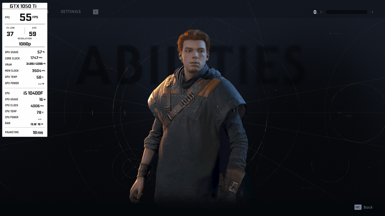 Pure White FPS Vault Overlay