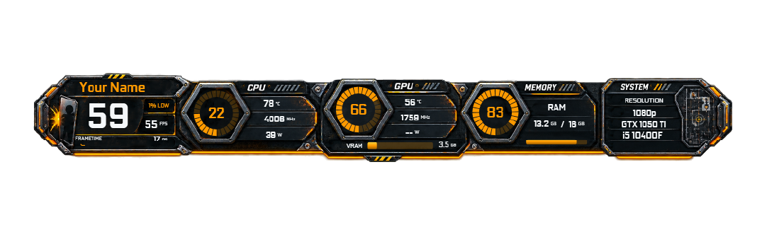 Iron Ember Command FPS overlay preview